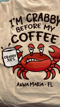 CRABBY ATTITUDE-CRABBY COFFEE-TEE
