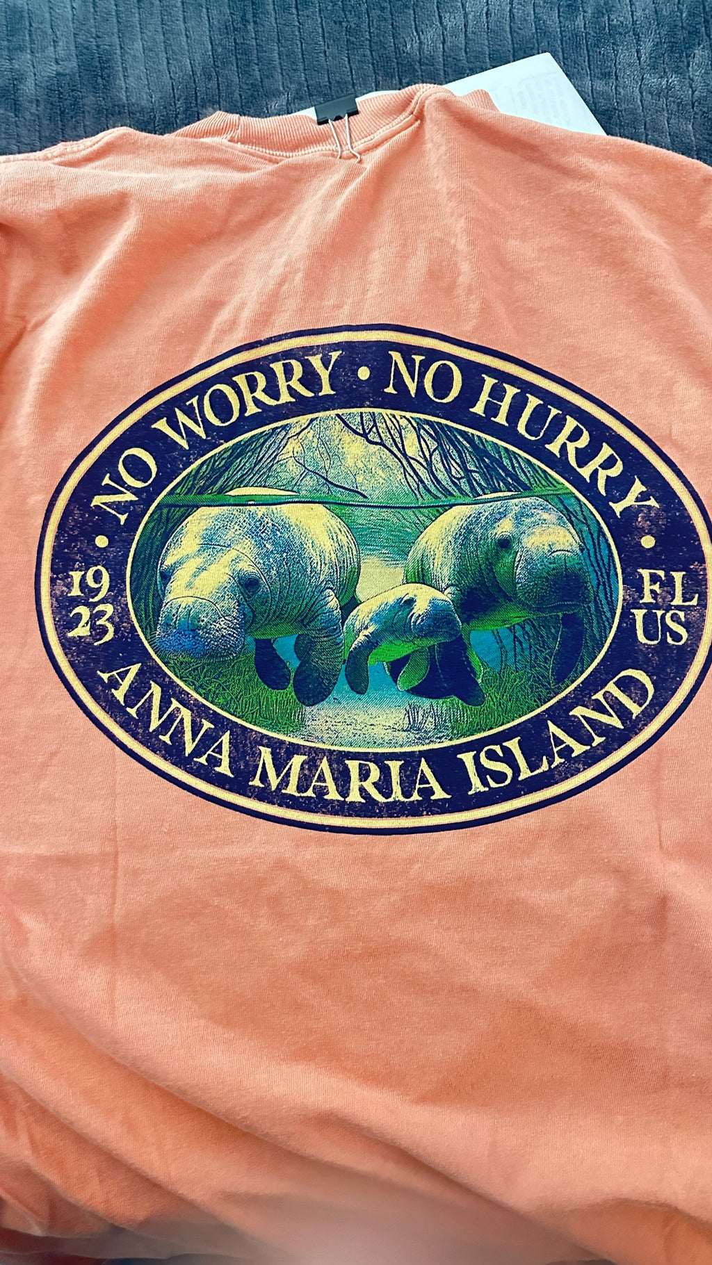 Crabby Attitude No Worry No Hurry Tee