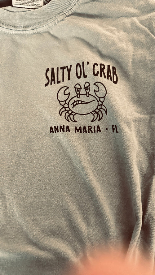 CRABBBY ATTITUDE-SALTY OL CRAB-TEE