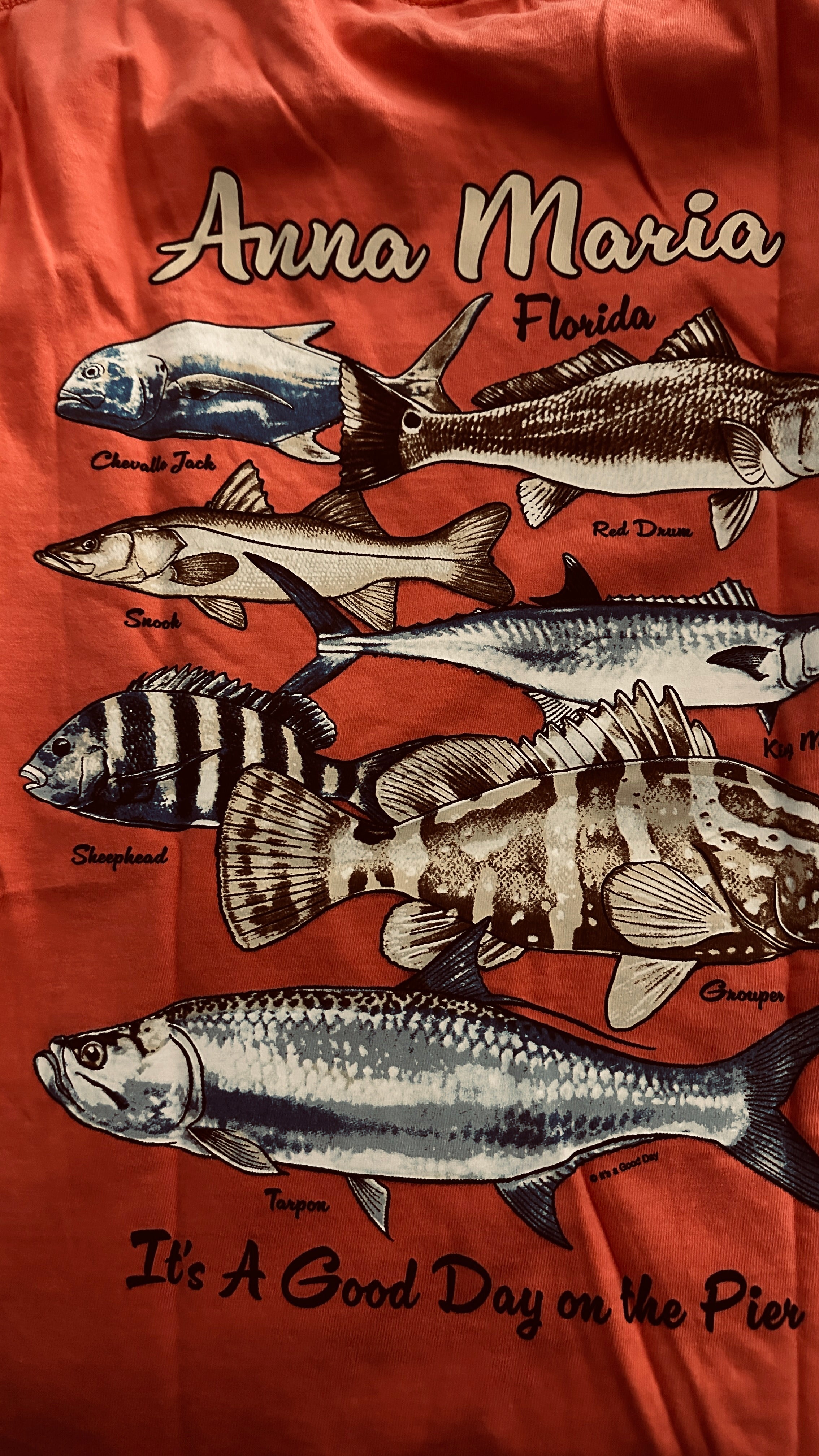CRABBY ATTITUDE-FISHING PIER-TEE