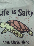 Crabby Attitude Life Is Salty TUR Tee