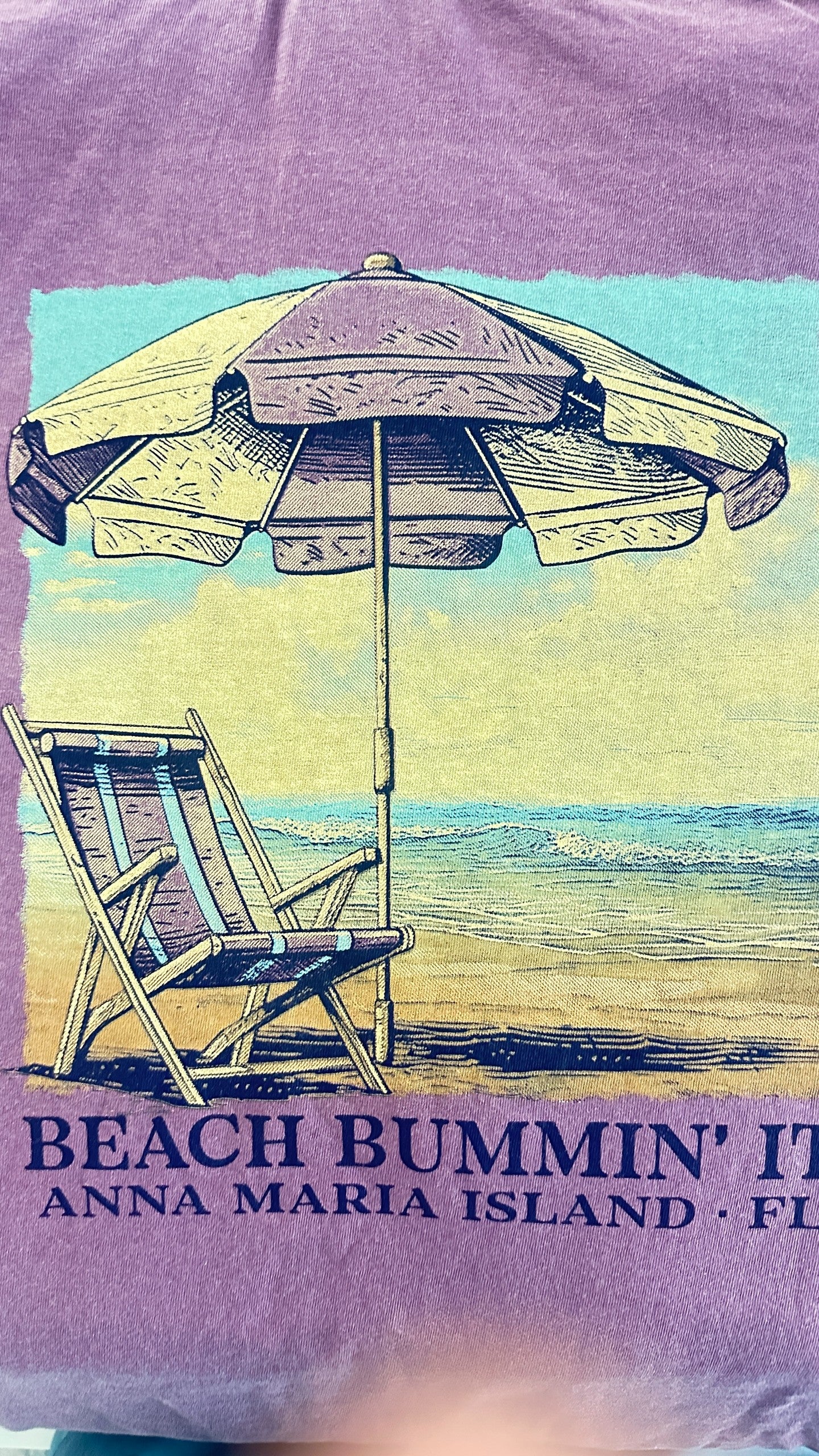 Crabby Attitude Beach Bummin It Tee