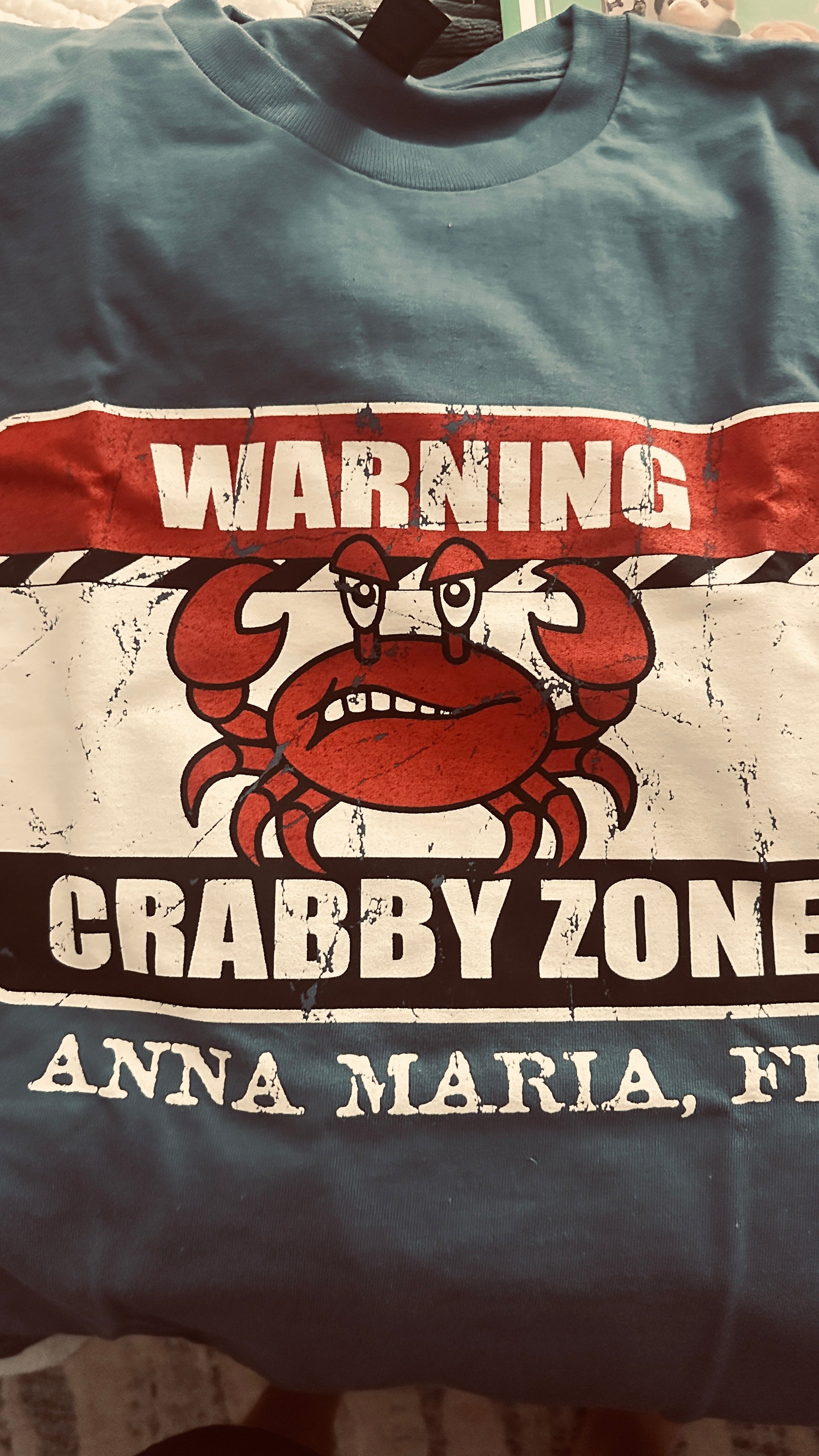 CRABBY ATTITUDE-CRAB ZONE-TEE